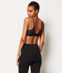 Etam Adjustable Sports Bra - Multi Support BLACK Best Sale