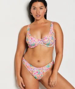 Etam Balconette Bikini Top MULTICOLOURED Cheap