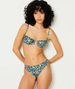 Etam Balconette Bikini Top BLUEGREENPRINT Shop