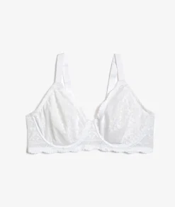 Etam Balconette Minimizer Bra with -1 Size Effect BLANC Outlet