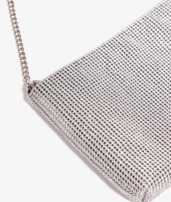 Etam Beaded Bag SILVER Flash Sale