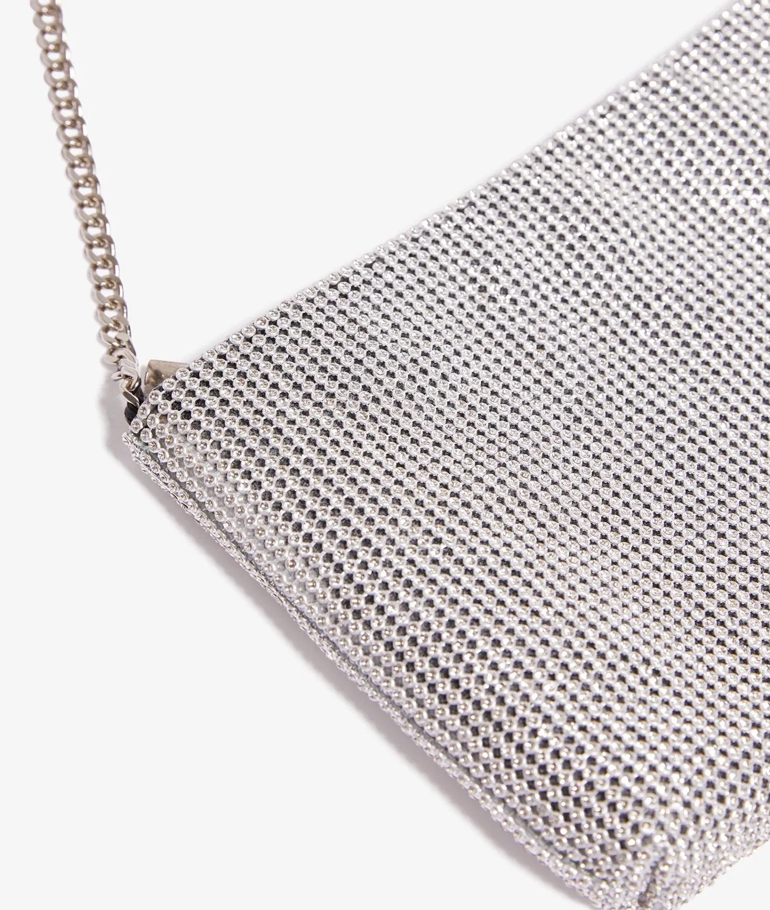 Etam Beaded Bag SILVER Flash Sale