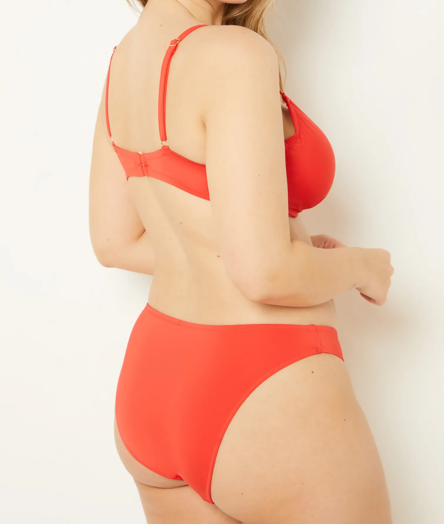 Etam Bikini Bottom ROUGE Best Sale