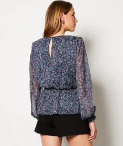 Etam Blouse à motifs IMPFDVIOLET. Store