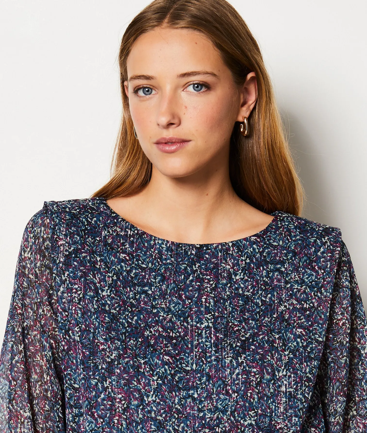 Etam Blouse à motifs IMPFDVIOLET. Store