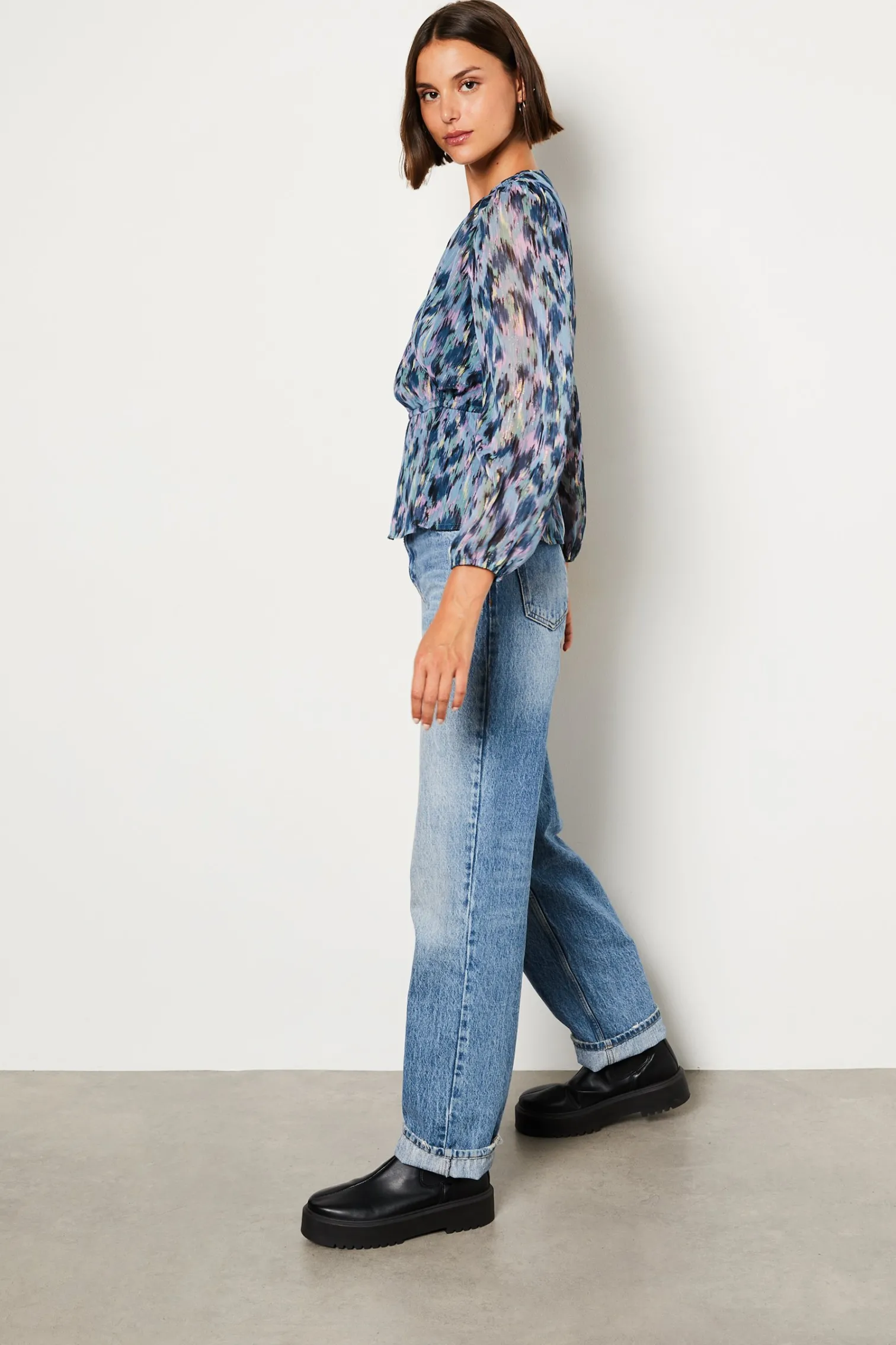 Etam Blouse imprimée MULTICOLORE Best