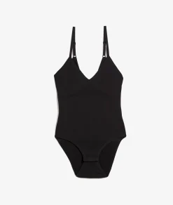 Etam Bodysuit - Medium Control BLACK Sale