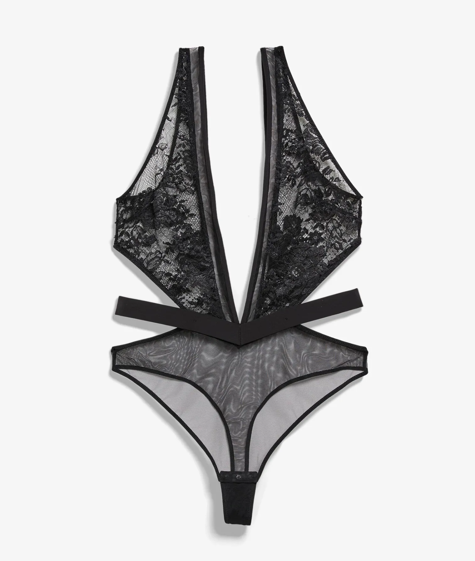 Etam Bodysuit in French Lace BLACK Best Sale