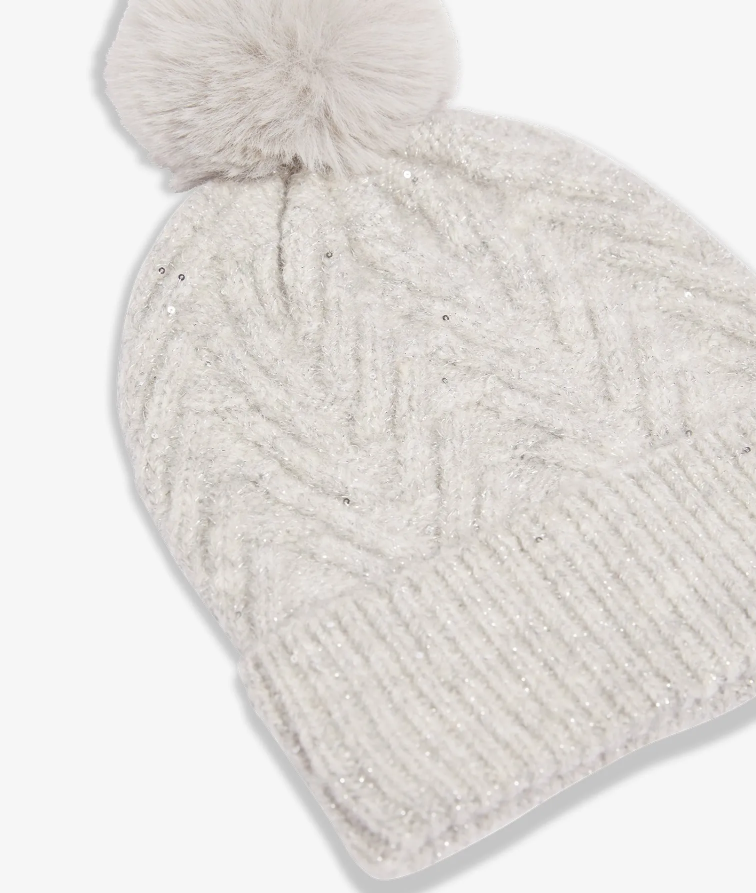 Etam Bonnet à pompon GRISCLAIR New