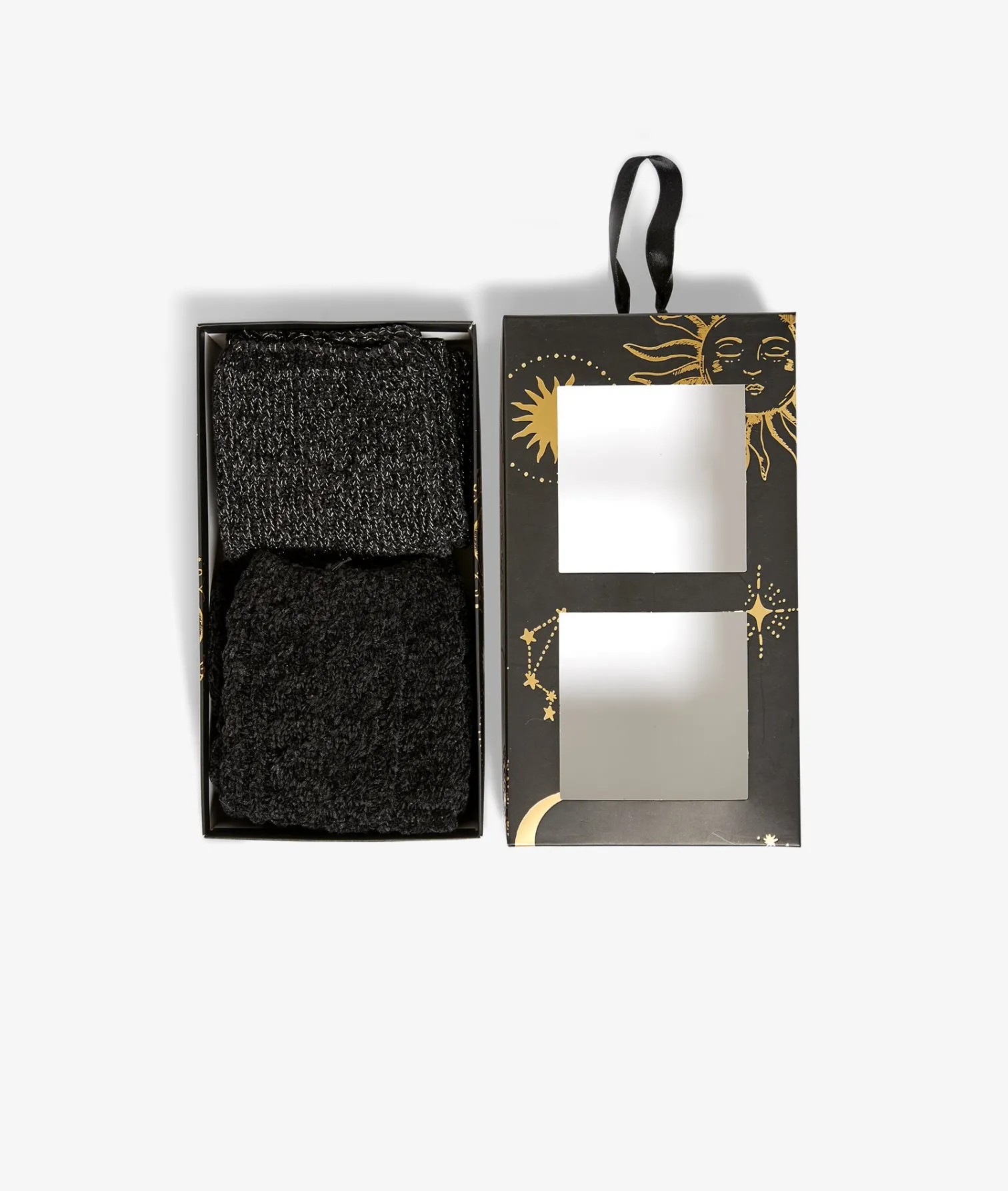 Etam Boîte cadeau lot de 2 chaussettes NOIR Best Sale