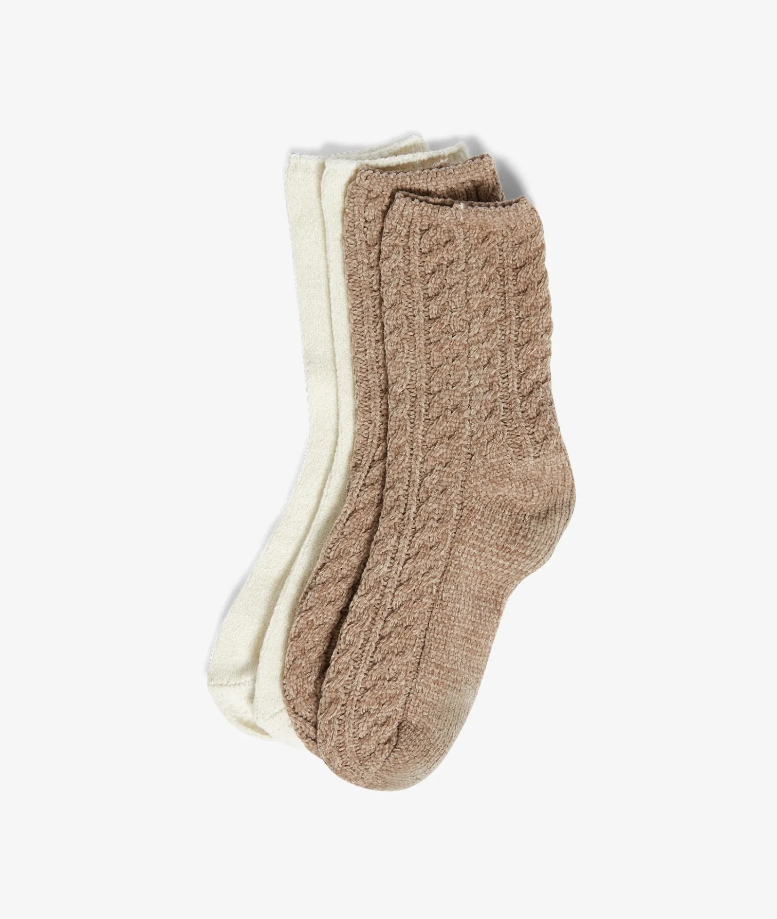 Etam Boîte cadeau lot de 2 chaussettes BEIGE Store