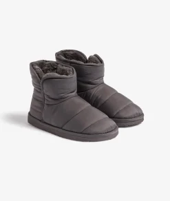 Etam Bottines matelassées intérieur en fourrure ANTHRACITE Cheap