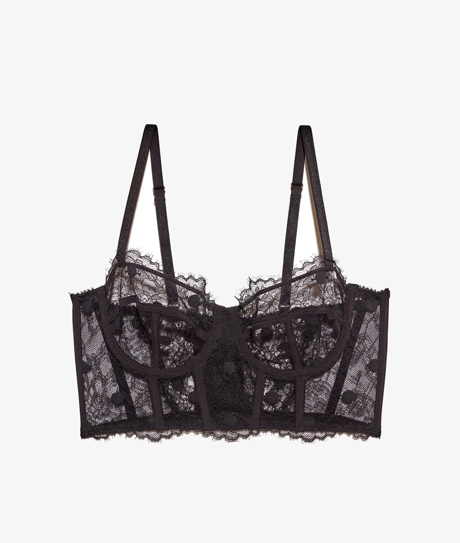 Etam Bra N.9 - Balconette BLACK Shop