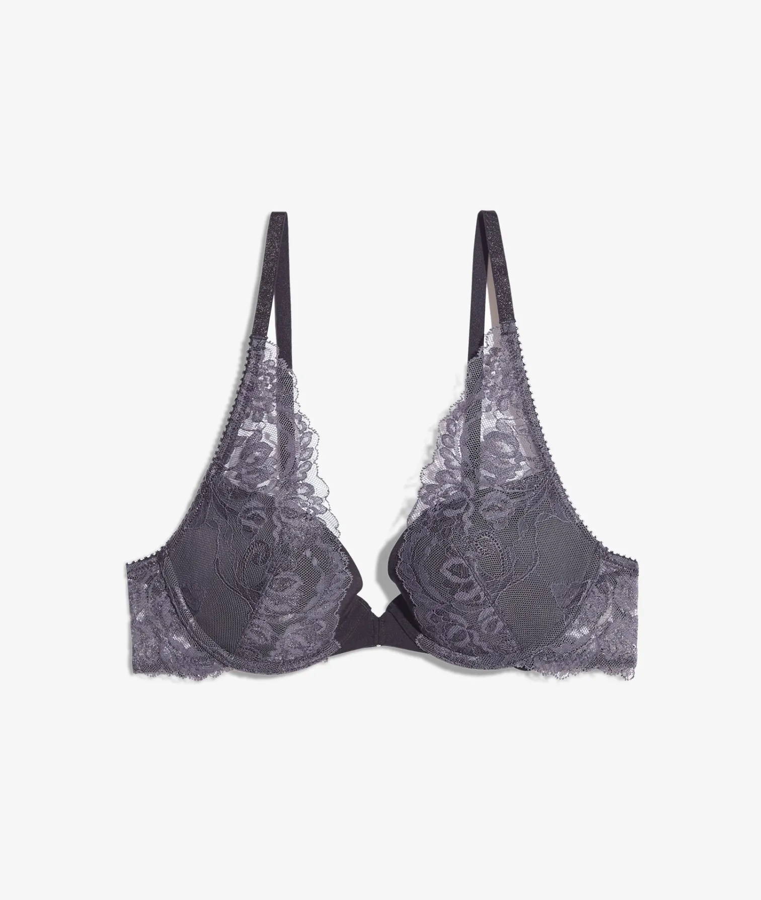 Etam Bra N.3 - The Push-up Scarf ANTHRACITE Fashion