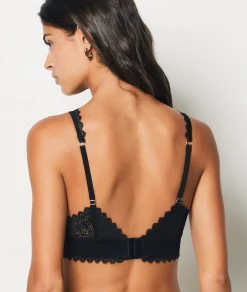 Etam Bra N.8 - The Wireless Triangle Scarf BLACK Sale