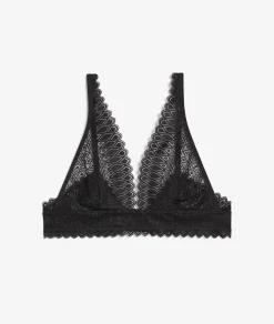 Etam Bra N.8 - The Wireless Triangle Scarf BLACK Sale