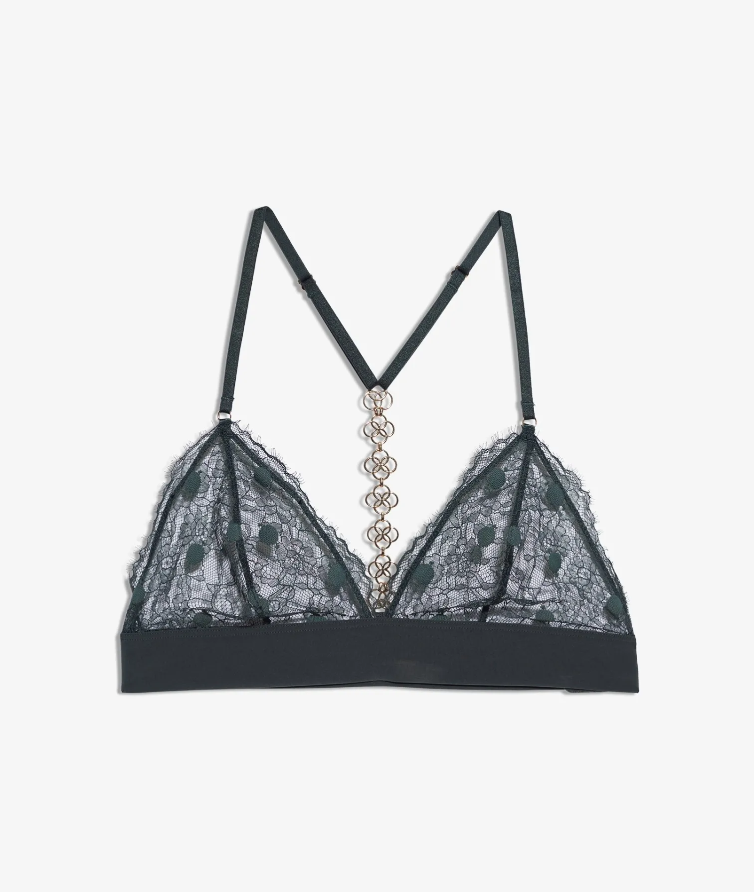 Etam Bra N.8 - The Wireless Triangle Bra KHAKI Discount