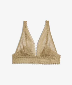 Etam Bra N.8 - The Wireless Triangle Scarf KHAKI Best