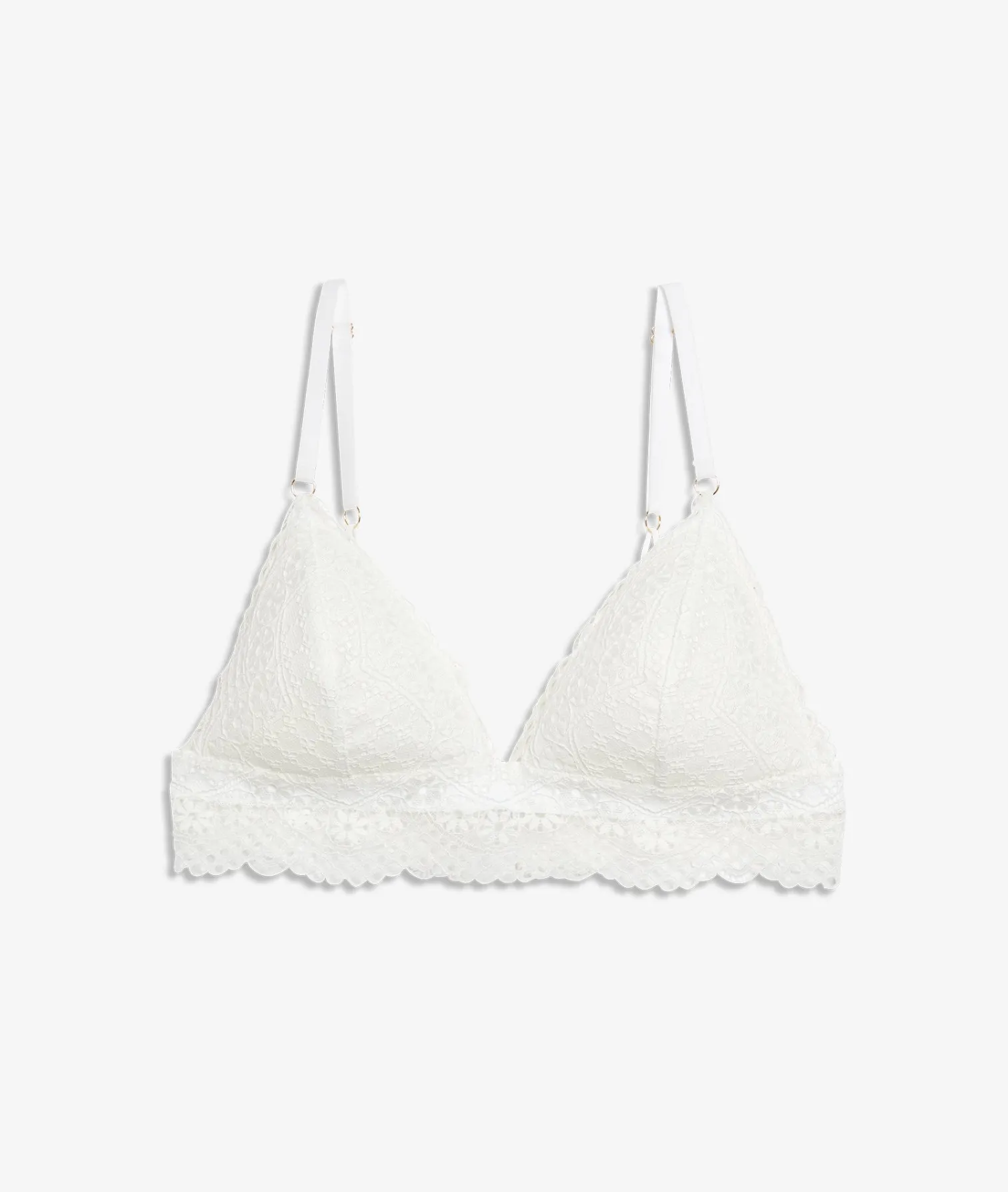 Etam Bra N.8 - The Wireless Triangle with Spacer Cups ECRU Online