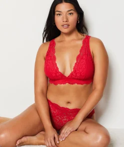 Etam Bra N.8 - The Wireless Triangle Bra RED Store