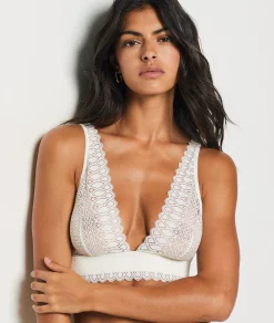 Etam Bra N.8 - The Wireless Triangle Scarf PEARL Flash Sale