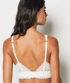 Etam Bra N.8 - The Wireless Triangle Scarf PEARL Flash Sale