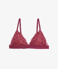 Etam Bra N.8 - The Wireless Triangle with Spacer Cups TERRACOTTA Best