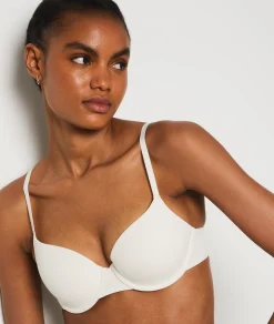 Etam Bra No. 4 - Lightly Lined Demi Bra ECRU Outlet