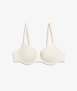 Etam Bra No. 4 - Lightly Lined Demi Bra ECRU Outlet