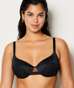 Etam Bra No. 4 - Lightly Lined Demi Bra NOIR Online
