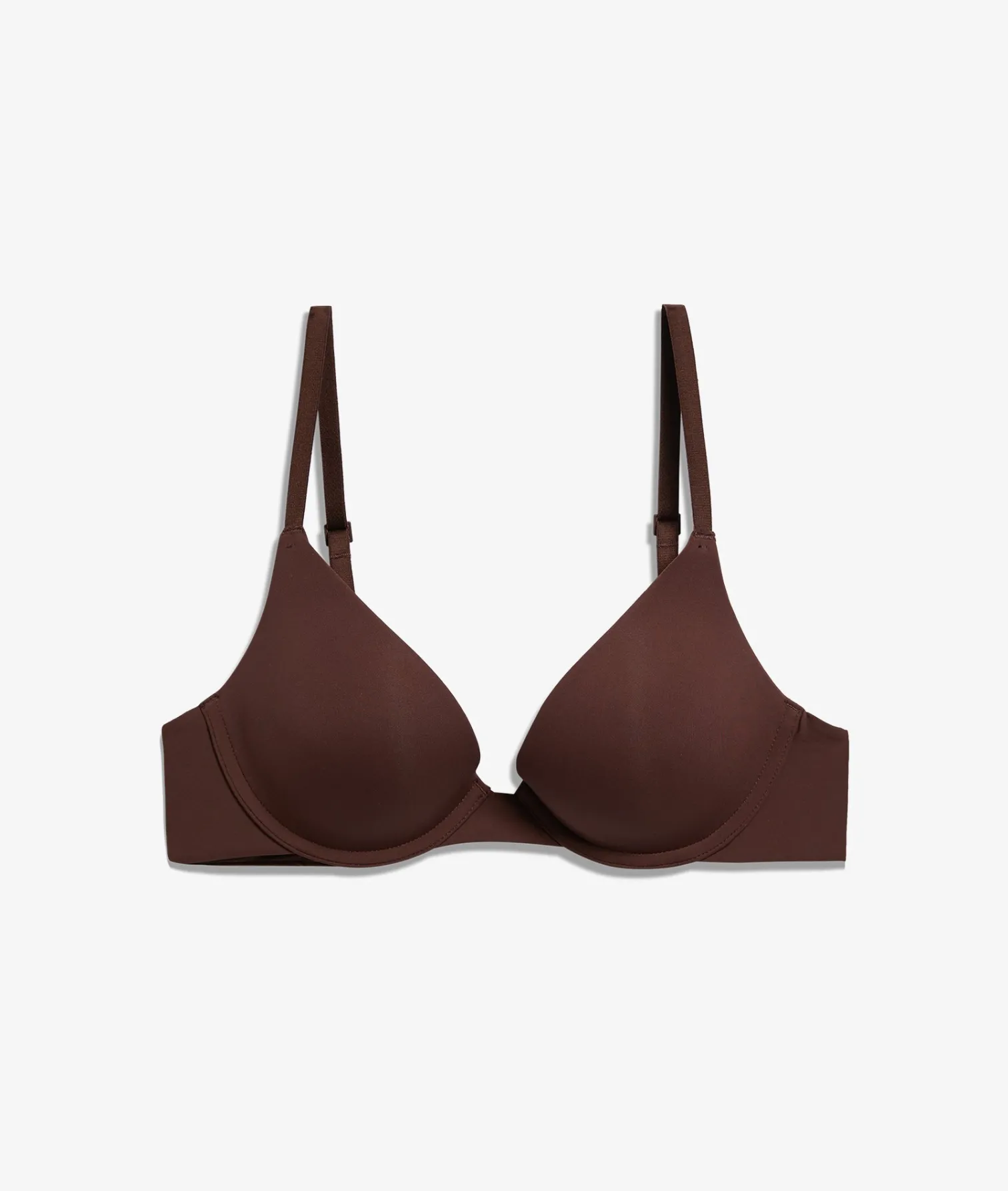 Etam Bra No. 2 - Plunging Push-Up CHOCOLAT New