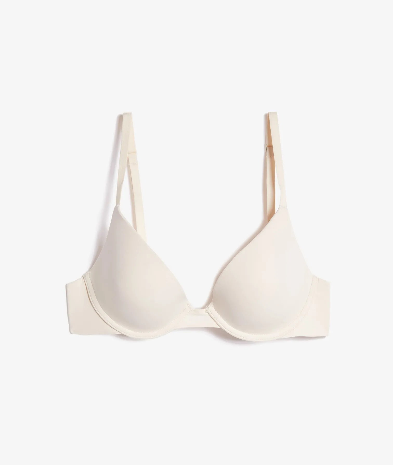 Etam Bra No. 2 - Plunging Push-Up ECRU Fashion