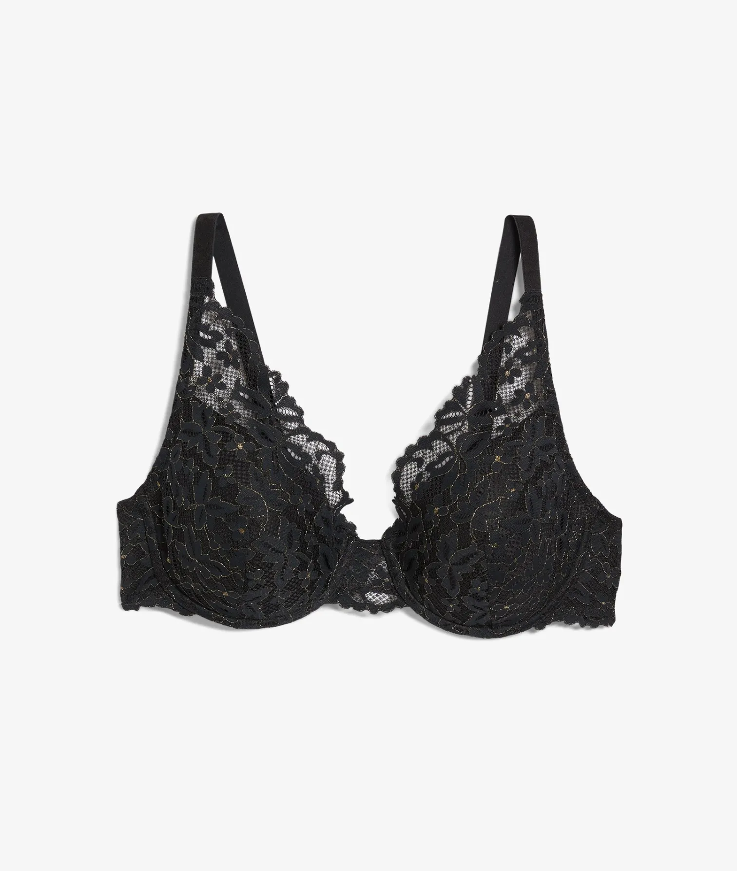 Etam Bra No. 6 - The Lightly Lined Wrap Bra IMPFDBLACK Online