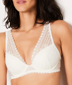 Etam Bra No. 6 - The Lightly Lined Wrap Bra ECRU Shop