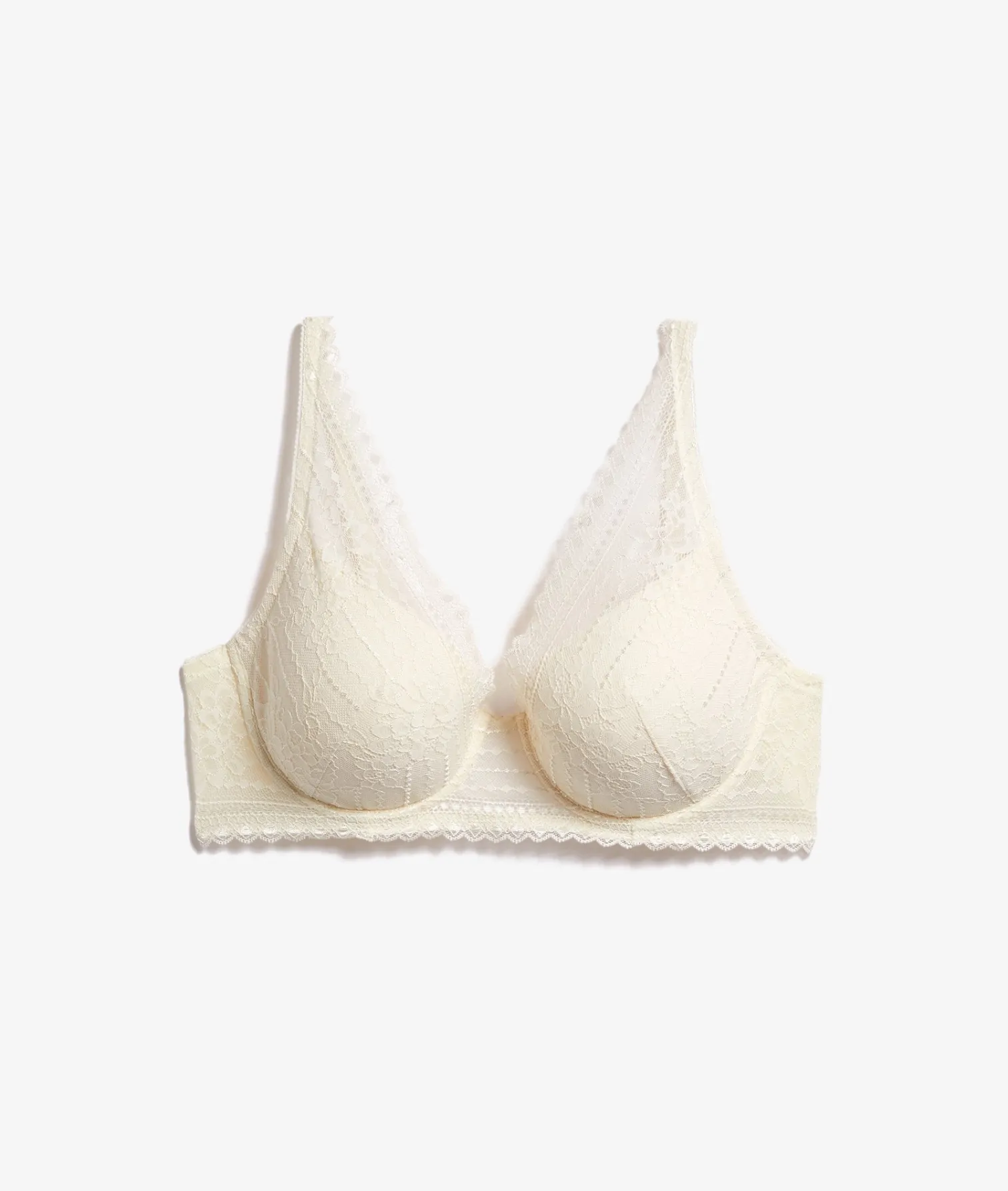 Etam Bra No. 6 - The Lightly Lined Wrap Bra ECRU Shop