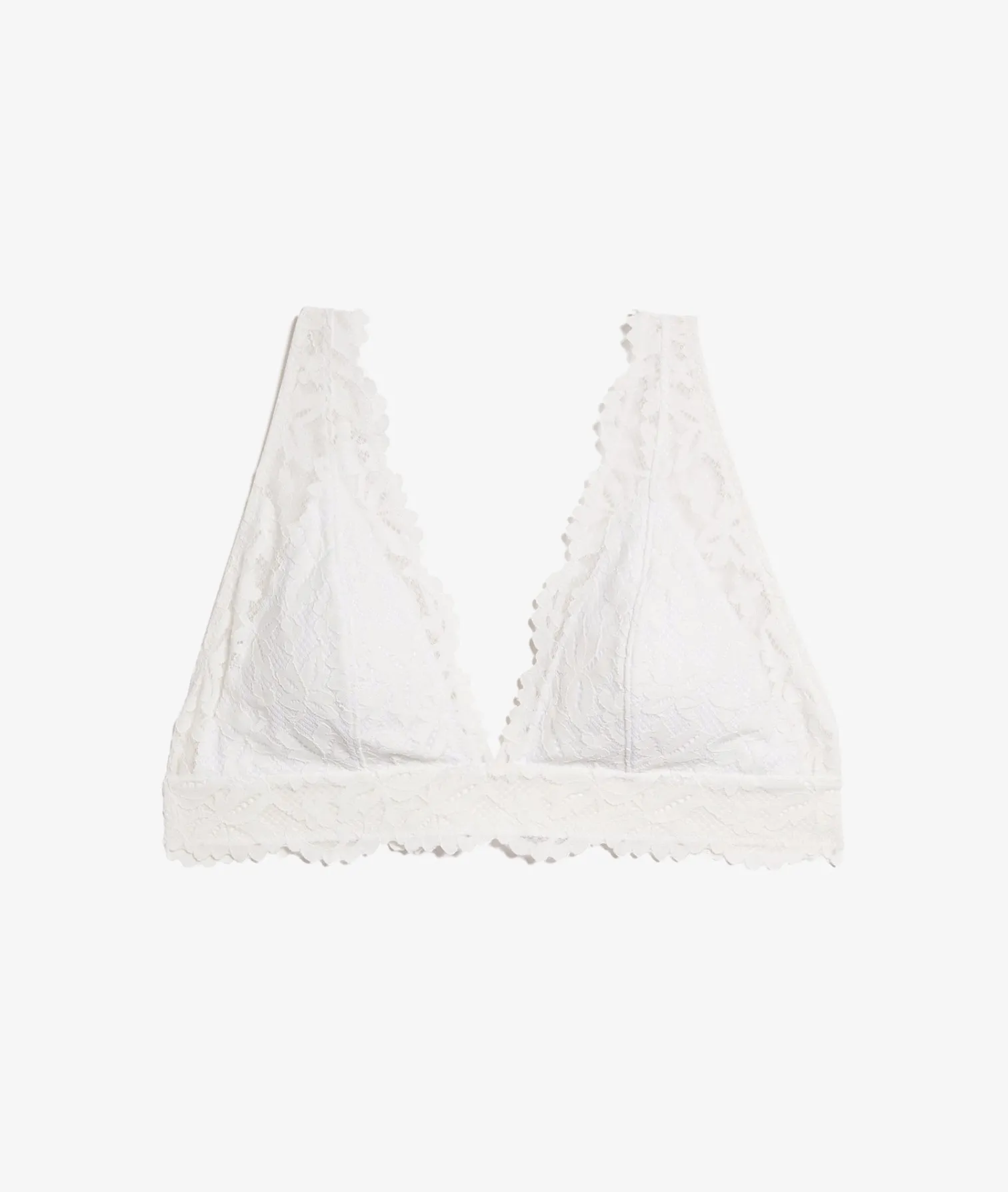 Etam Bra No. 8 - The Wireless Triangle Bra ECRU Clearance