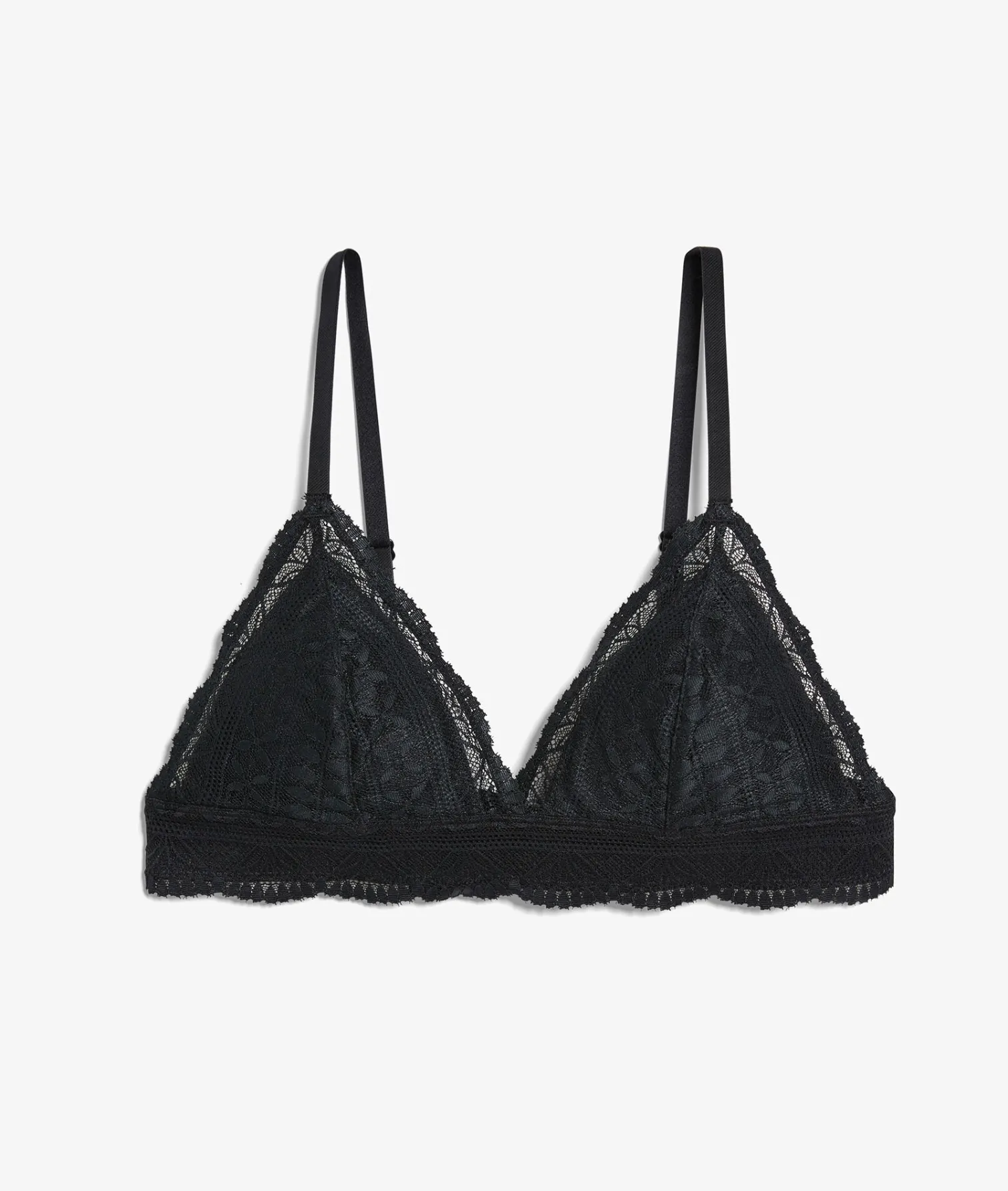 Etam Bra No. 8 - The Wireless Triangle Bra NOIR Cheap