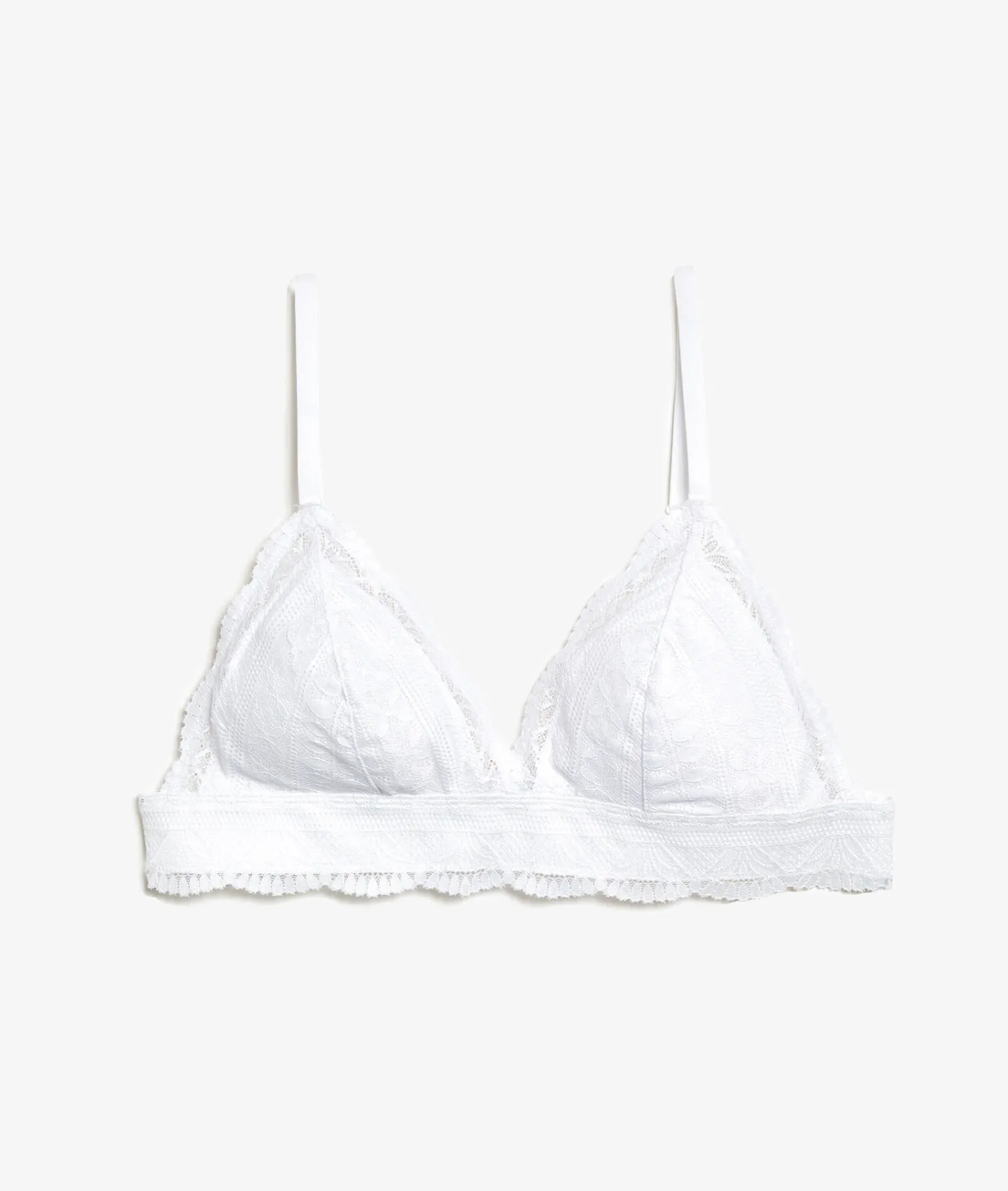 Etam Bra No. 8 - The Wireless Triangle Bra BLANC Store