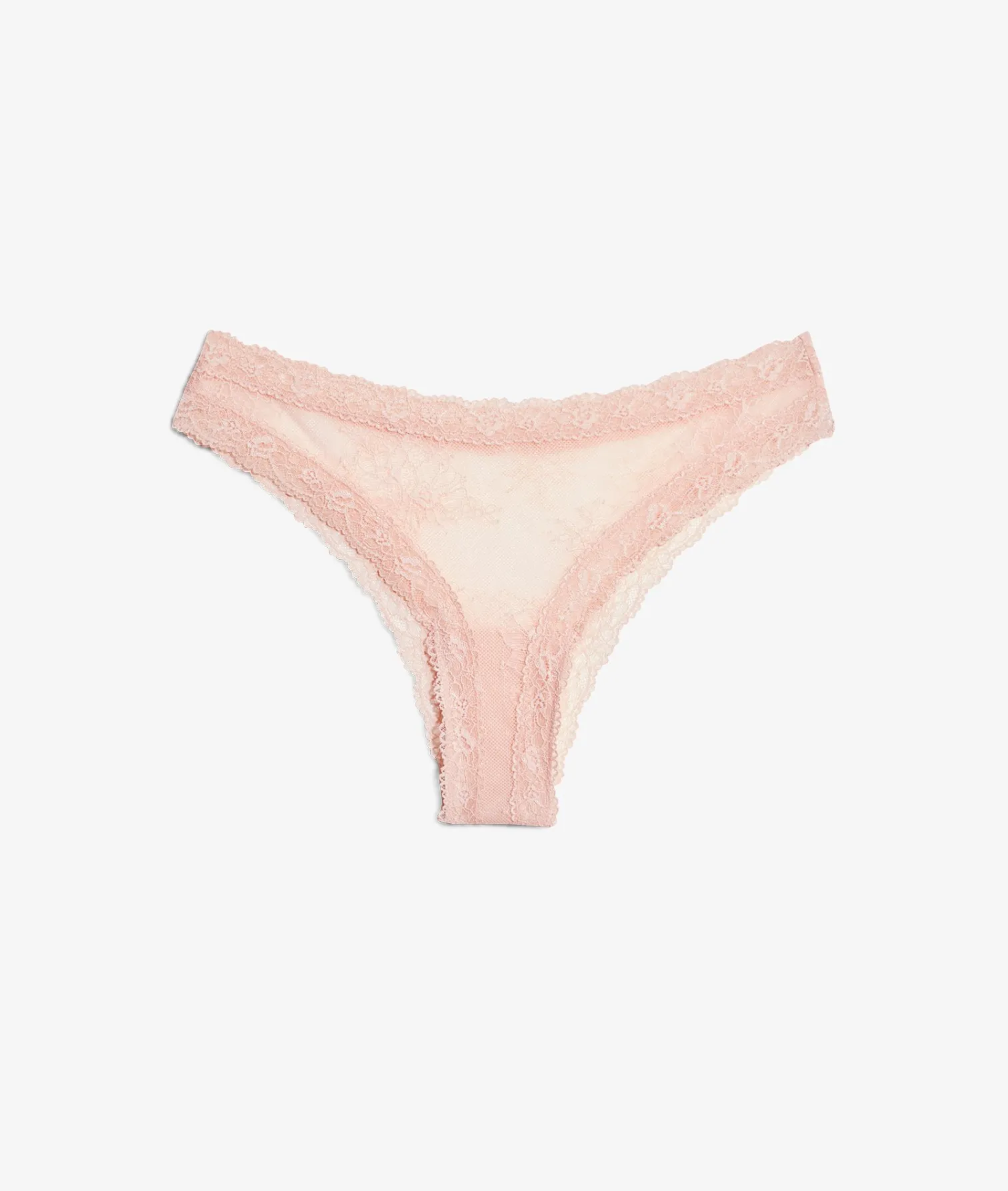 Etam Brazilian Lace Brief POWDERPINK Store