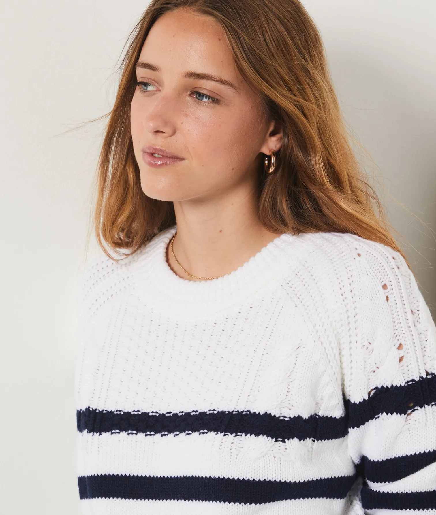 Etam Breton Sweater ECRU Flash Sale