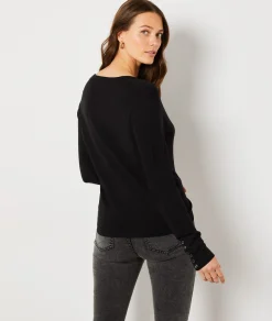 Etam Buttoned Cardigan BLACK Sale