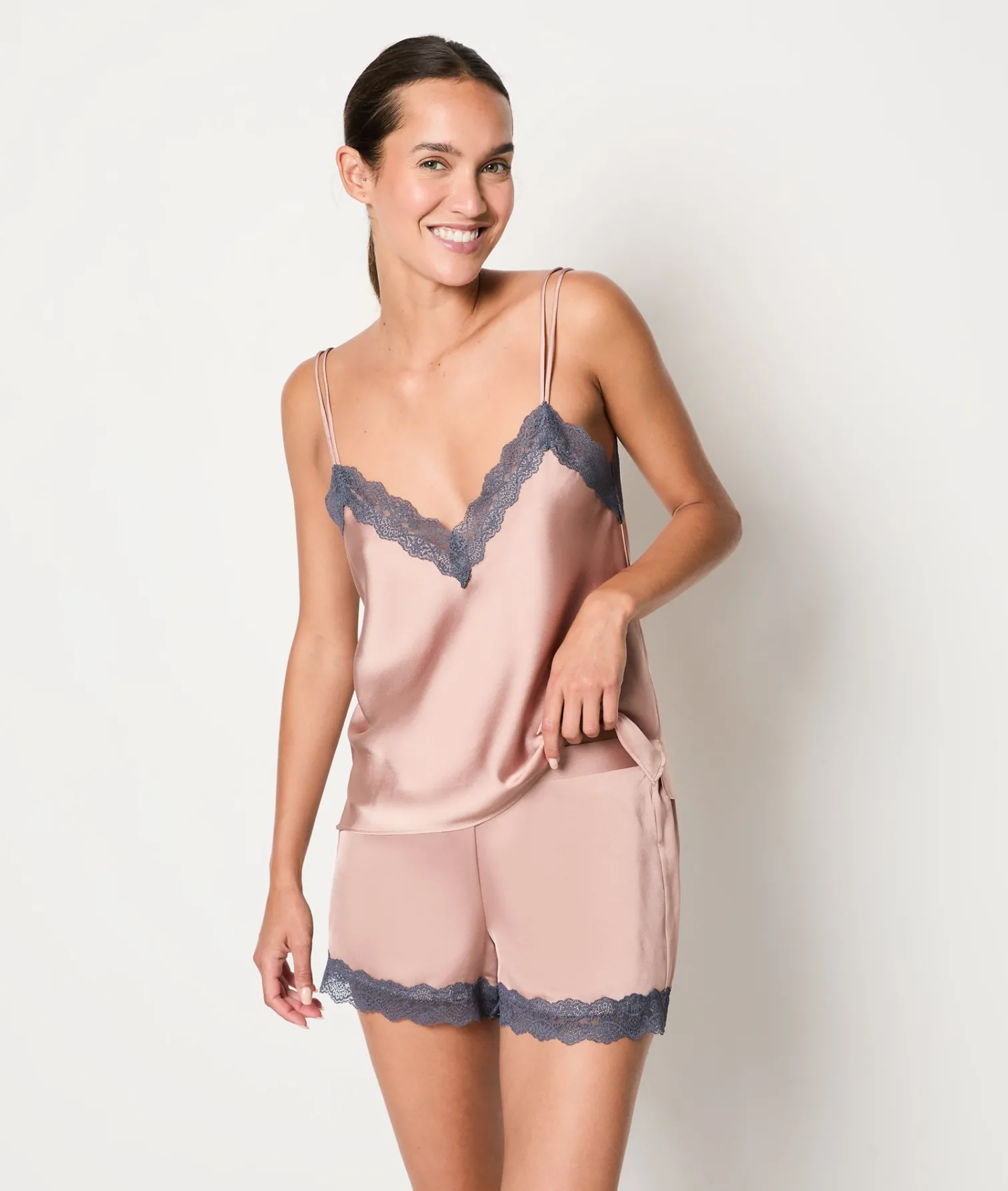 Etam Camisole with Lace Detail BEIGE Clearance
