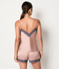 Etam Camisole with Lace Detail BEIGE Clearance