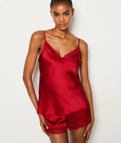 Etam Caraco en soie CARDINAL Best Sale