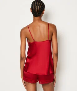 Etam Caraco en soie CARDINAL Best Sale