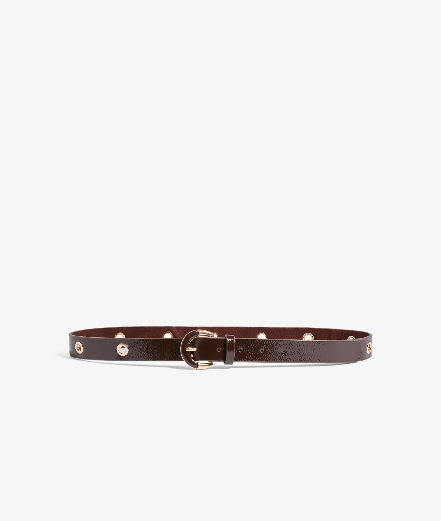 Etam Ceinture en cuir CHOCOLAT Best Sale