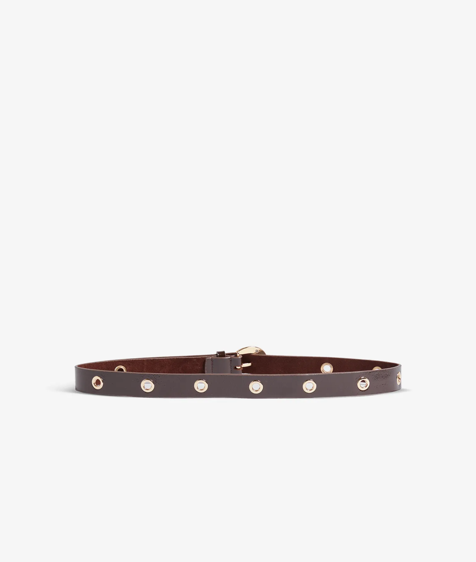 Etam Ceinture en cuir CHOCOLAT Best Sale