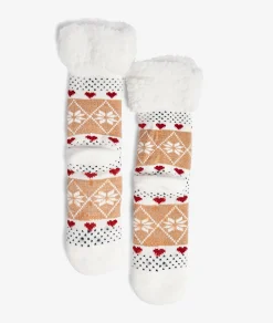 Etam Chaussettes antidéranpentes ECRU Outlet