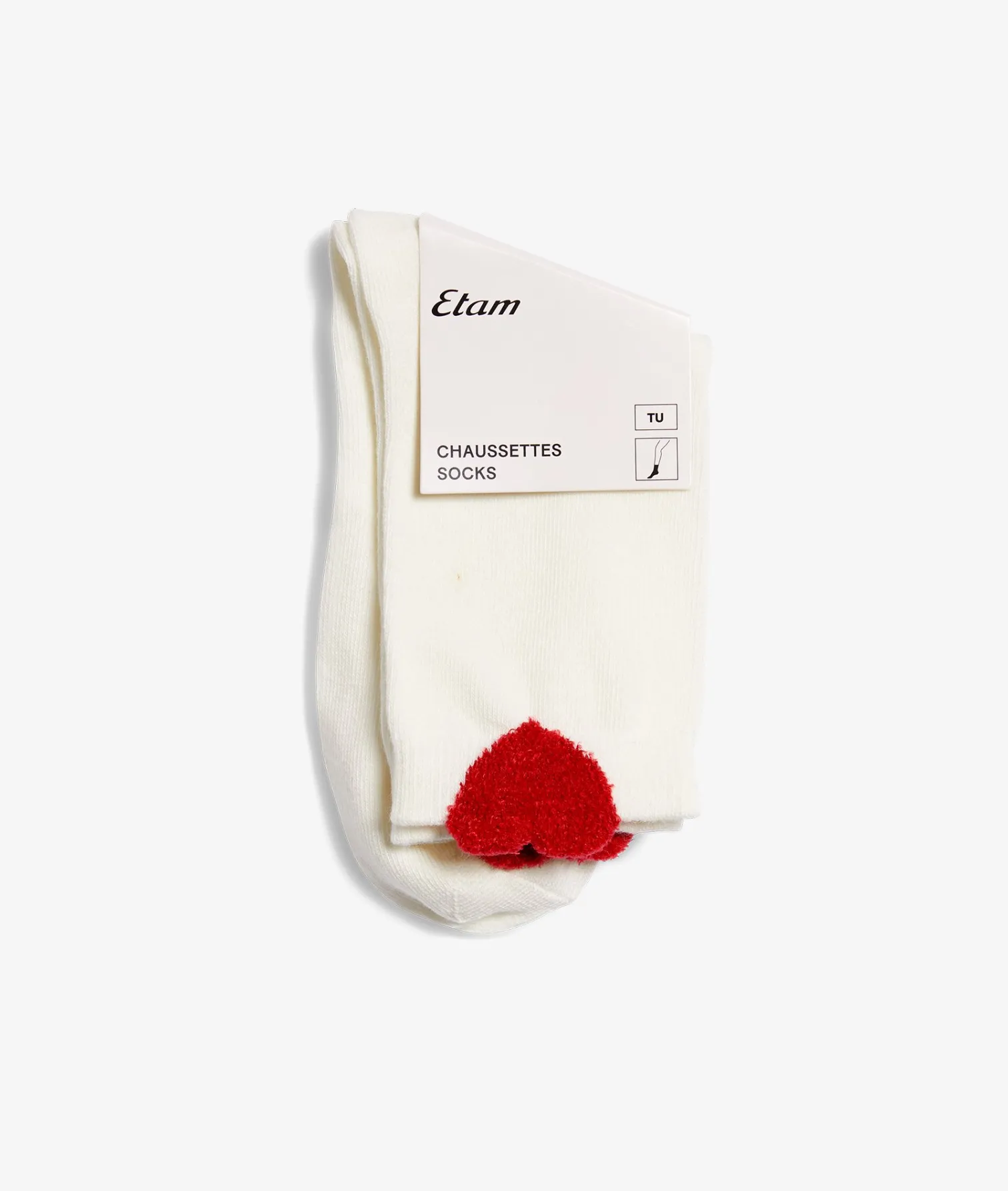 Etam Chaussettes coeurs ECRU Cheap