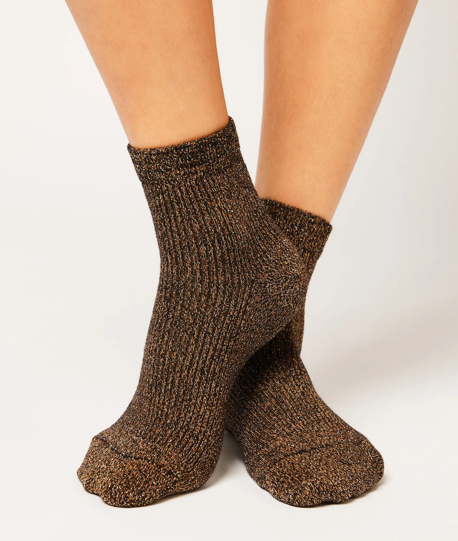Etam Chaussettes irisées MARRON Outlet